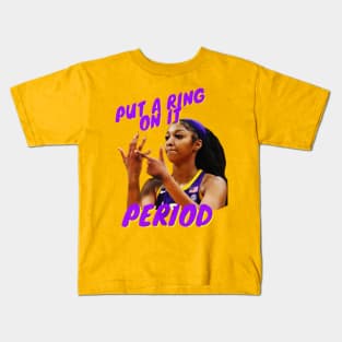 Put a Ring on it Period Kids T-Shirt